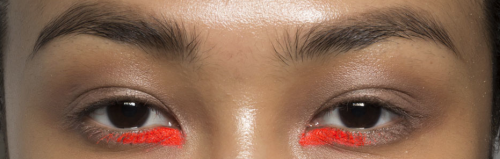 sadesmoothoperator:make up @ peter som s/s 2015