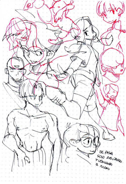 karladiazcomic:A load of poop sketches!!! I had fun