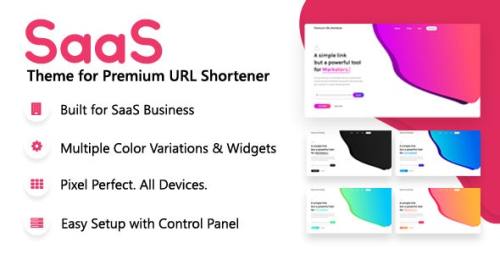 SaaS Theme for Premium URL Shortener v1.1 Nulled