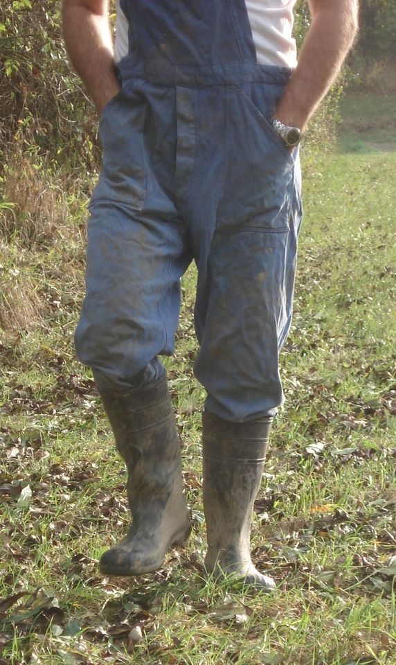 Farmer Rubber Boots Worker