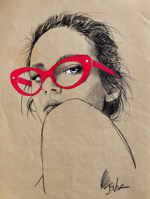 louijover:RED FRAMESnew drawingavailable from the folio on...