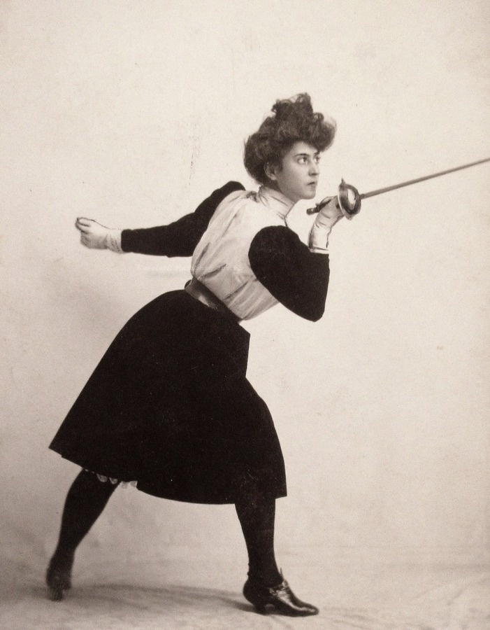 carolathhabsburg:
“Fencer. Mids 1900s
”