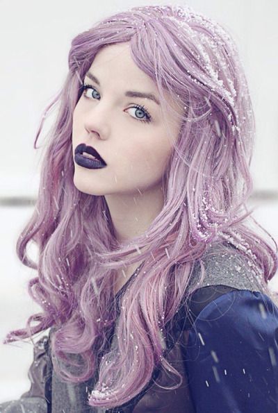 Purple Scene Hair Tumblr