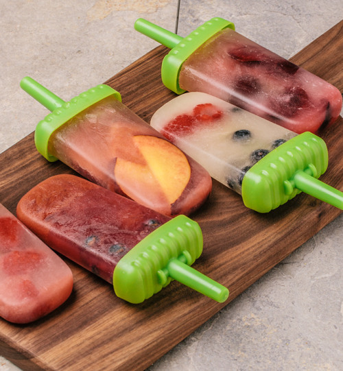 Good Taste - DIY Fruity Ice Pops To make these frozen treats,...