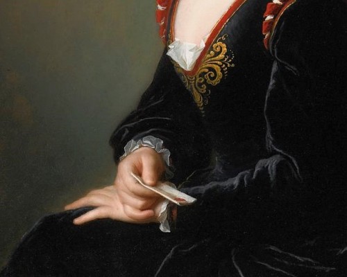 smylte:Jean-Baptiste Santerre (1651 - 1717)Portrait of a...