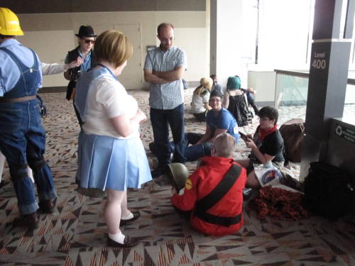 sevyvee:Otakon 2014- Team Fortress 2Fem!Blu Medic:...