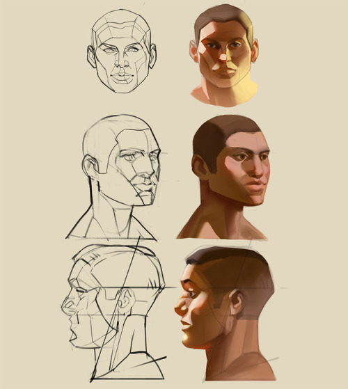 How To Draw A Male Face Tumblr