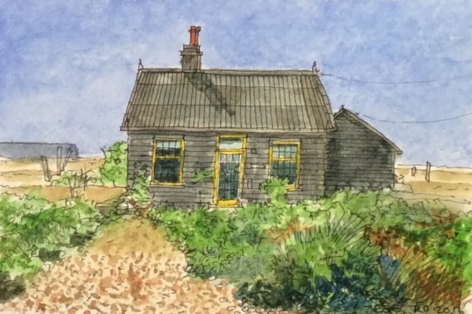 Rowlart Derek Jarman Garden Prospect Cottage Dungeness