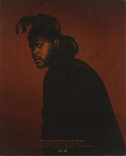 blck-xcvi-coverart:My Dear Melancholy concept art by...