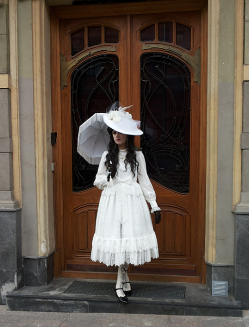 hide-vi:My outfit for Gothic&Lolita festival tea party...