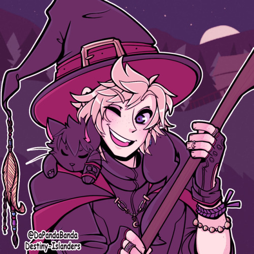 destiny-islanders:‘Tis the season for Witch!Prompto and...