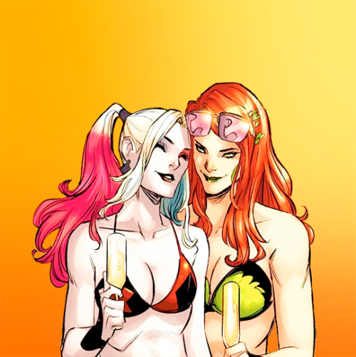 ambxrheard:Harley and Ivy in Harley Quinn #34