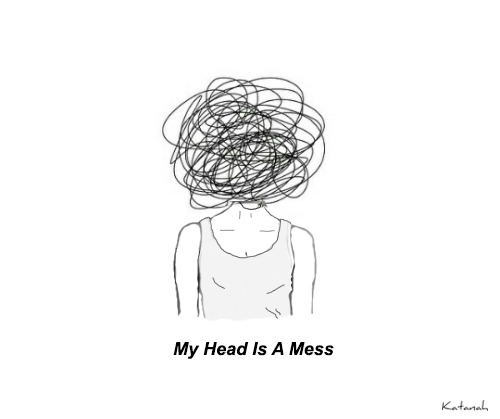 Around my head