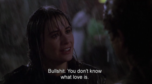 freshmoviequotes:About Last Night (1986)RAINY DAYSlowe +...