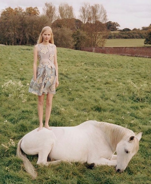 geripie:Amalie Schmidt by Venetia Scott for RED Valentino SS15