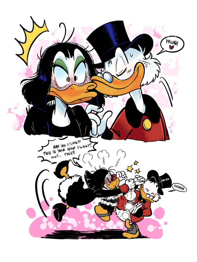 Calisota Dreaming — mit3c: scrooge/magica for @monkey-li 😊💕💕 (a late)...