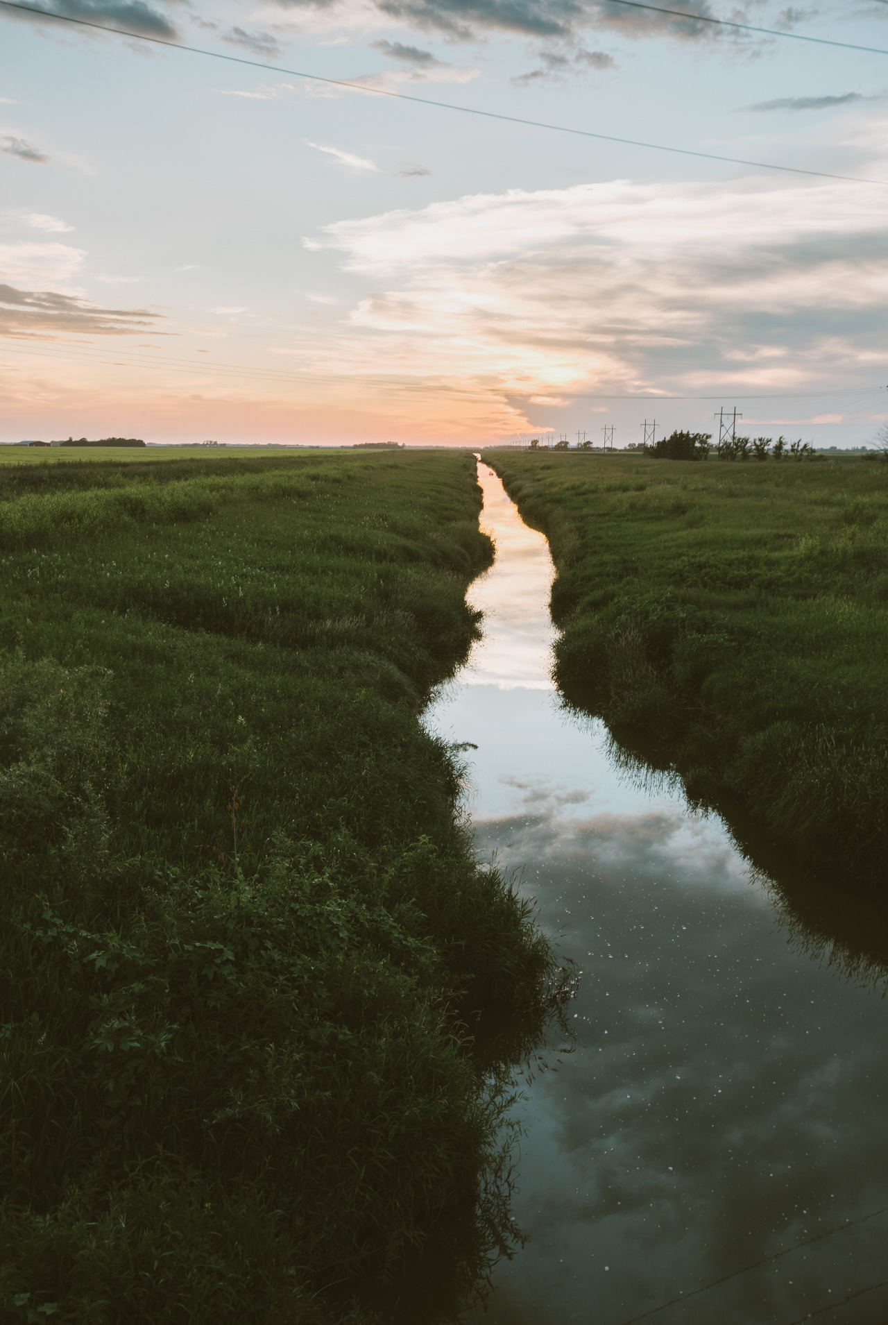 Winding stream