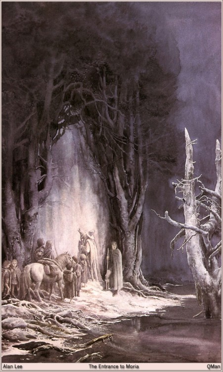 ungoliantschilde:more of Alan Lee’s Lord of the Rings artwork....