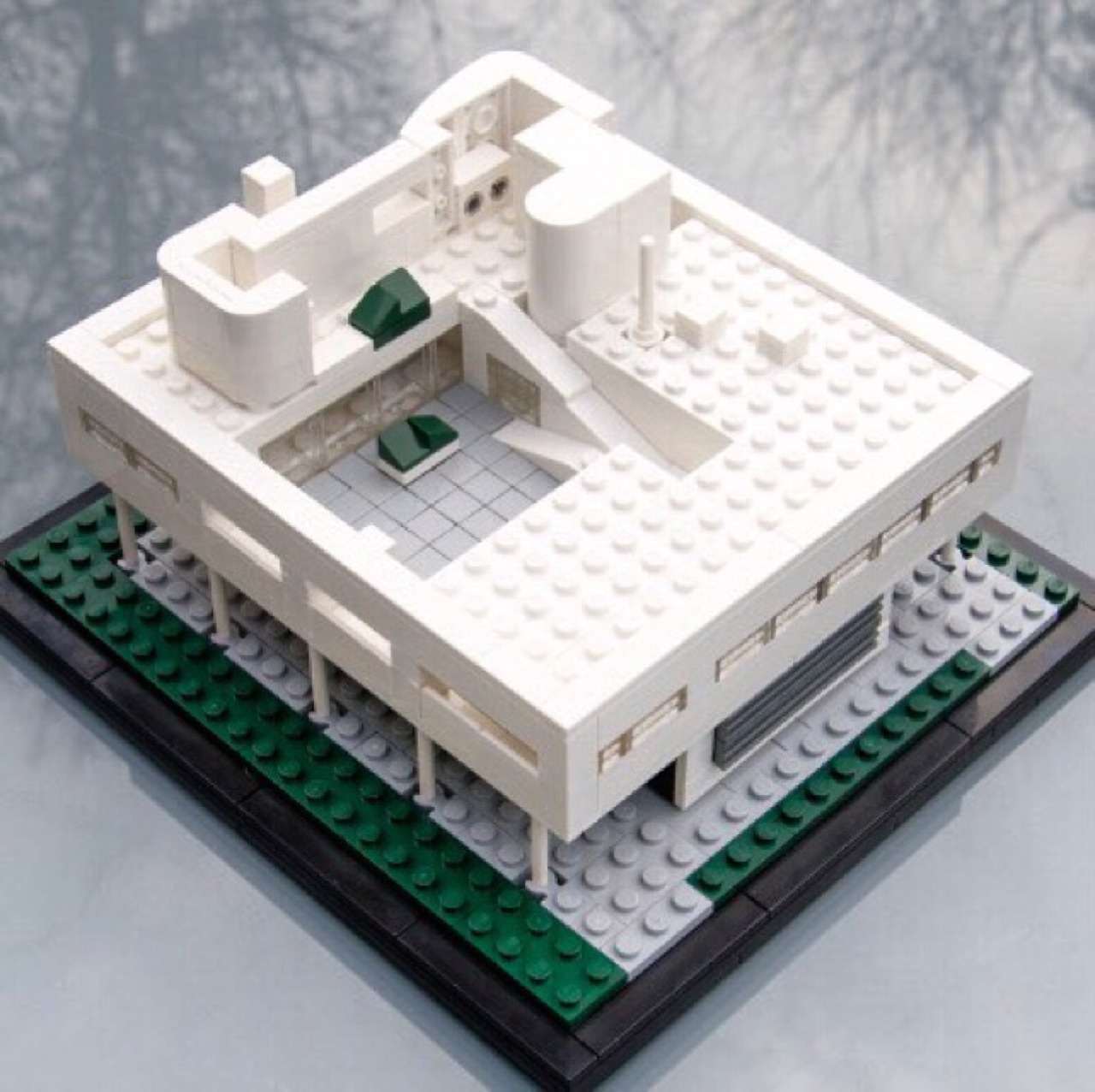 villa savoye lego