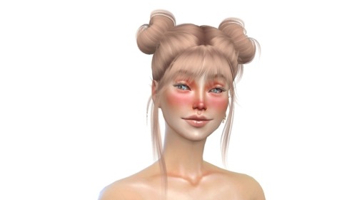 space buns sims 4