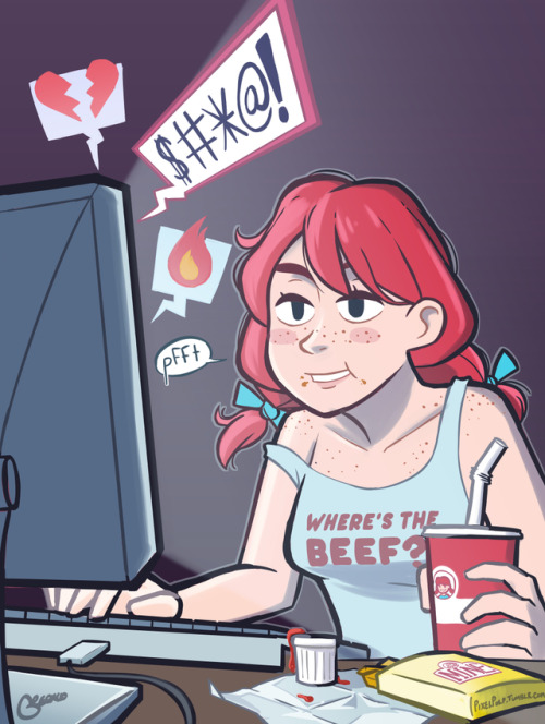 pixelpulp:Either the Wendy’s Twitter account was taken over by...