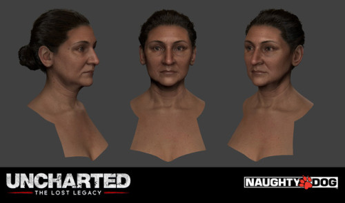 unchartedincolor:Uncharted Lost Legacy (by Nancy Cantu)These...