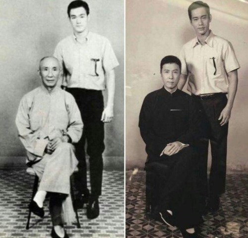 martialartsactionclub:Ip Man & Bruce Lee Donnie Yen &...