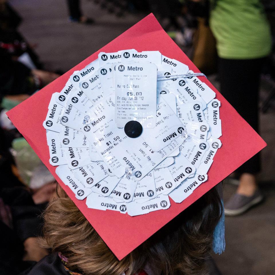 50 JawDropping, AweInspiring Graduation Caps by... FIDM