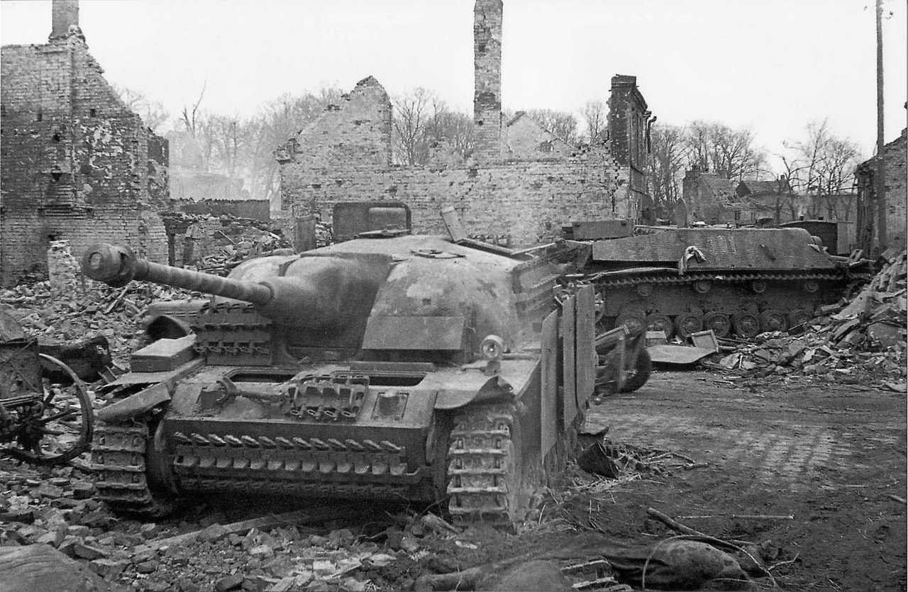 Music & War — bmashina: April, 1945. Germany. German tank...