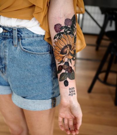 Sunflower Tattoo Tumblr