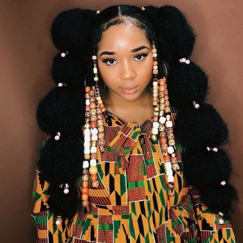 Bubble Ponytails Couture Icons
