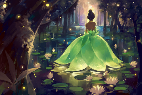 lanxin:Bayou PrincessA piece I did for the Ron&Jon exhibit...