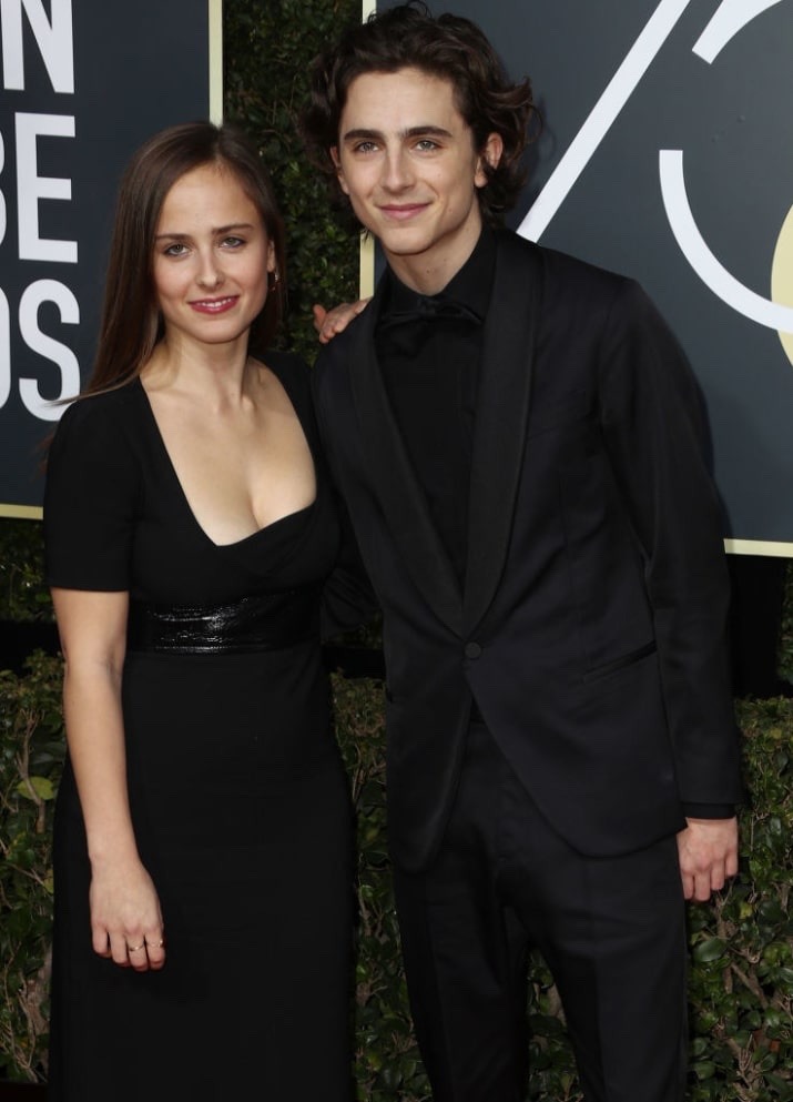 Timothée Chalamet — Timothée With His Older Sister Pauline Its So 