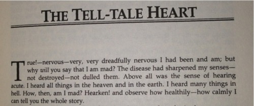the tell tale heart text