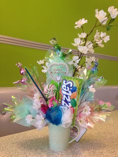 A candy bouquet is a sweet gift for any occasion, and making a...