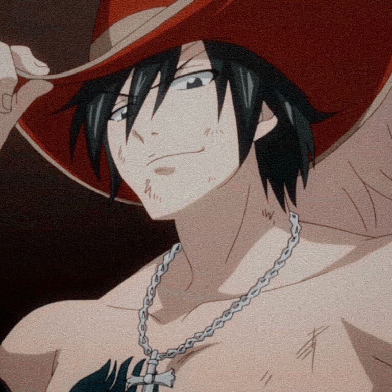 gray fullbuster smile