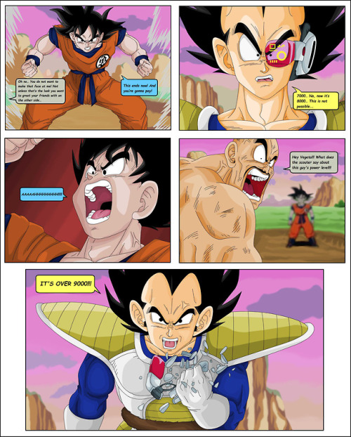 It’s Over 9000! Comic