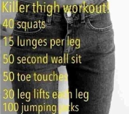 pro ana workout Tumblr