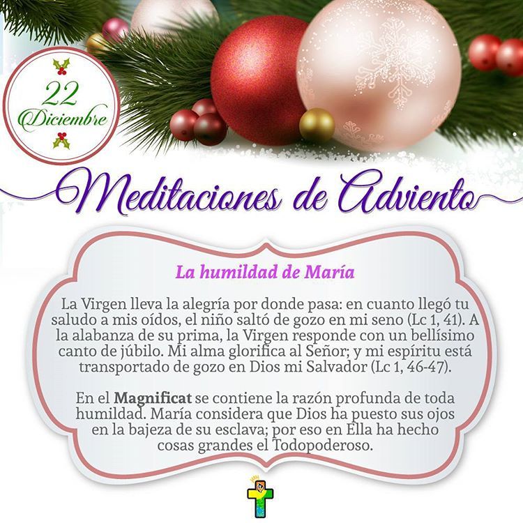 Cruz Catoilca Meditaciones De Adviento La Humildad De Maria