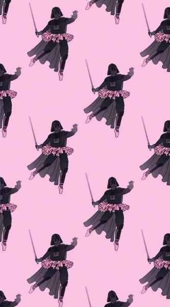 Pink Darth Vader Tumblr