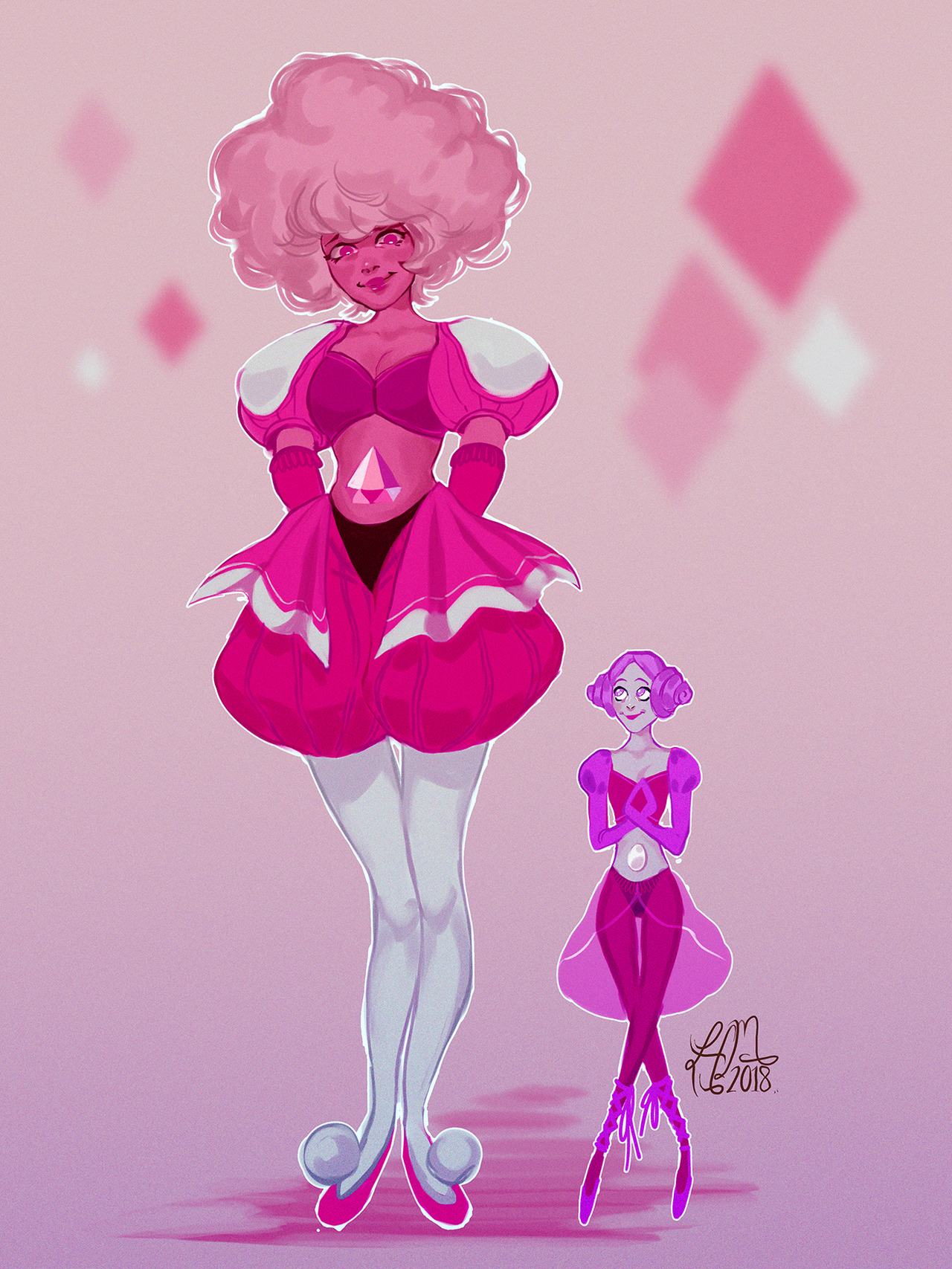 she was my friend… -Last pic of 2018 inspired by the new Steven Universe ep which got me SHOOK