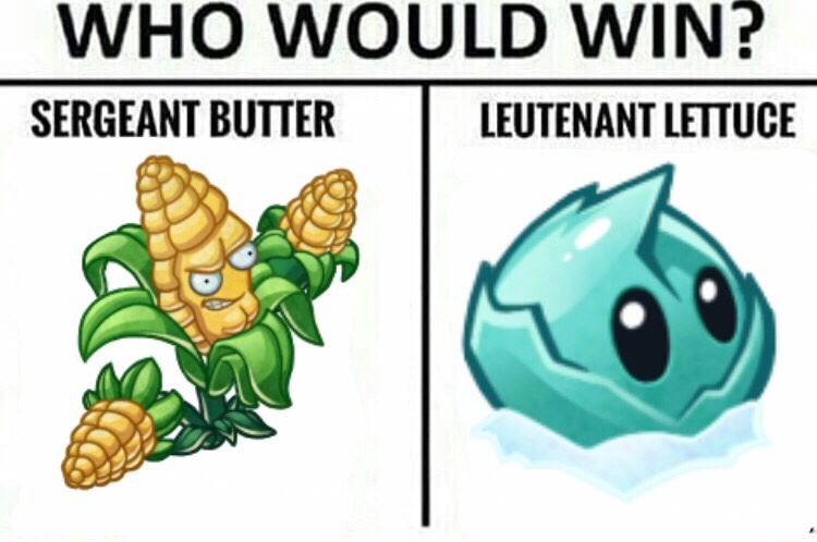 Ashie Berry (totally not a fruit pun) — Top quality PvZ memes, now with bases