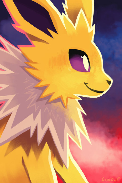 retrogamingblog:Eeveelution Paintings made by OrcaOwl