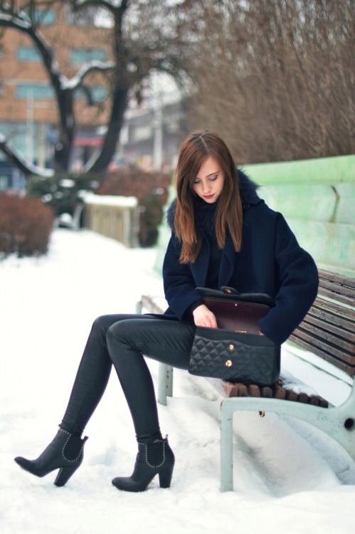 Leather Street Style