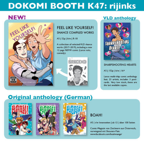 Here’s what I’m bringing to Dokomi this coming weekend! I have a...