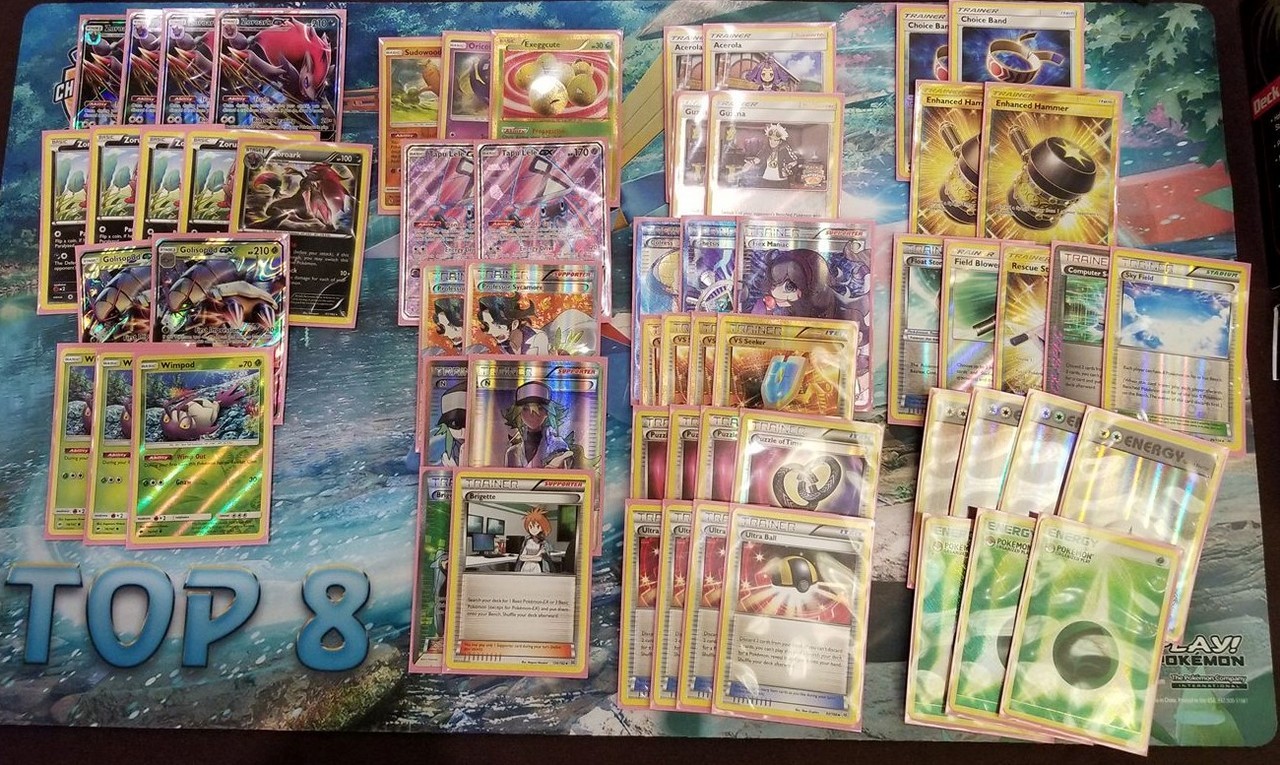 Pokémon Tcg Decklists Zoroark Gx Golisopod Gx Jose