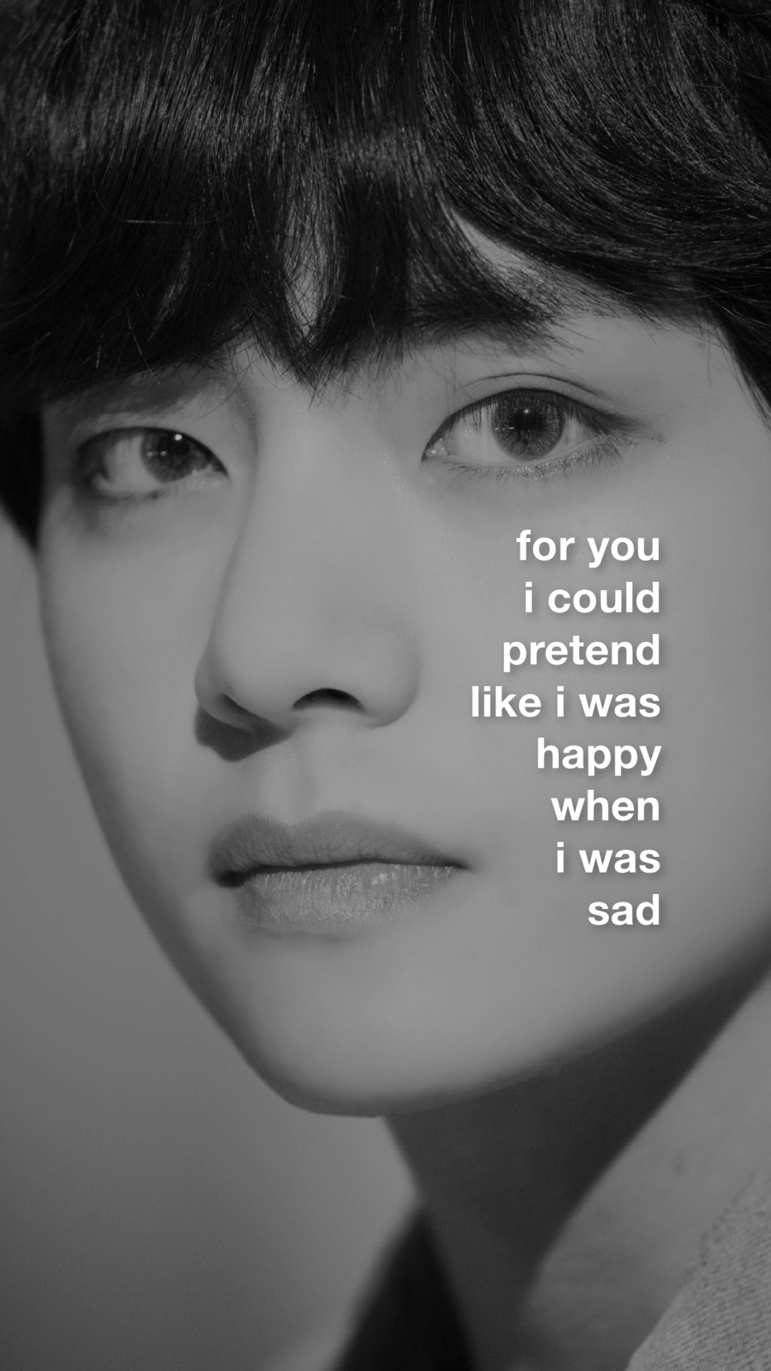  kpop black white lyrics   edits  For you I 