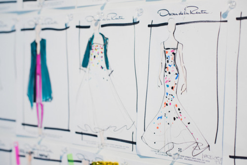 Oscar de la Renta SS18 fittings © Shawn...