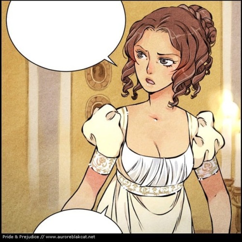 Pride & Prejudice. ⠀Preview page 14 : annoyed...