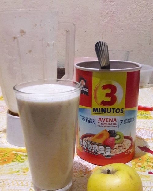 Rico batido para empezar el dia (en Puebla...